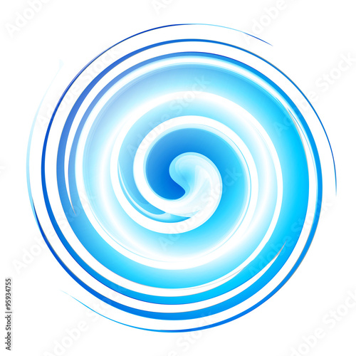 Vortex background blue