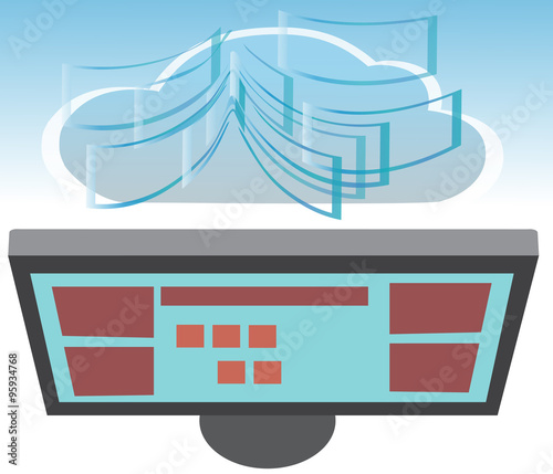 Transferring computer data from the compute