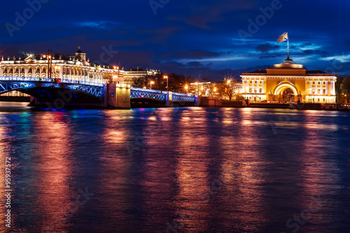 St. Petersburg nightview