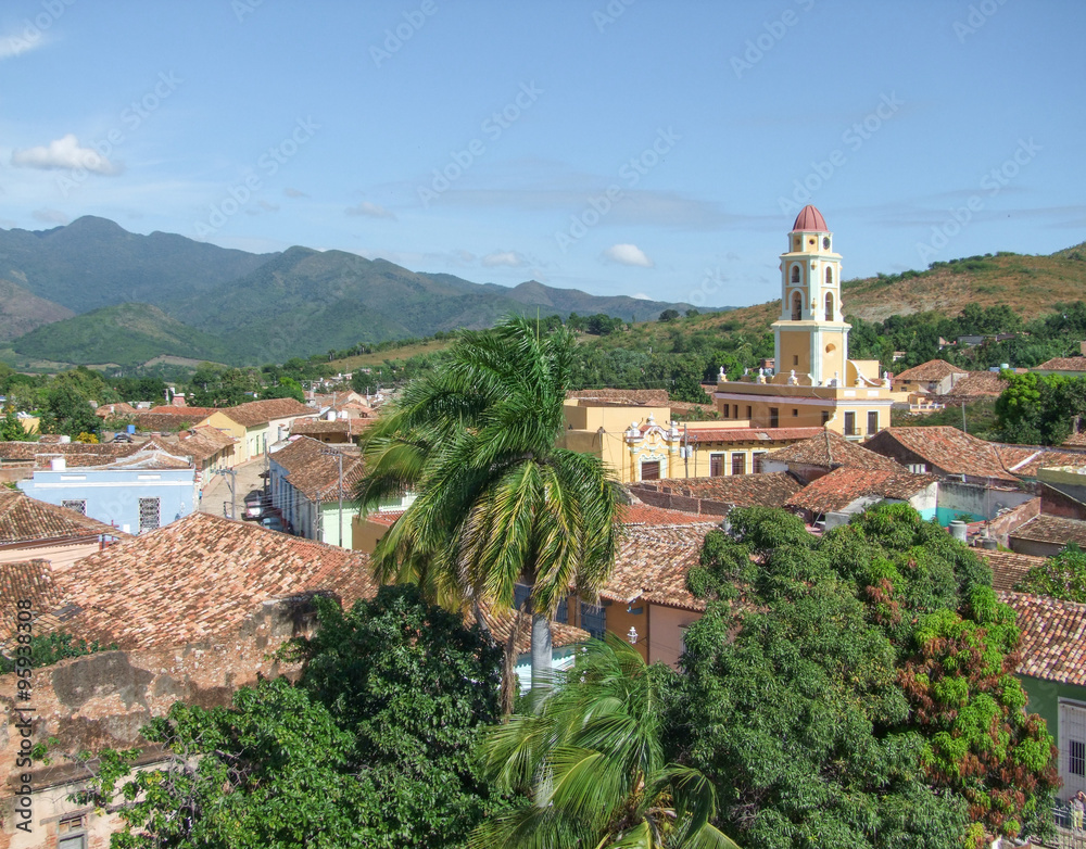Naklejka premium Trinidad in Cuba