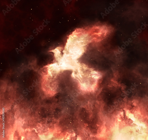 Cuadro en lienzo Phoenix rising