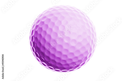 golf ball isolated on white