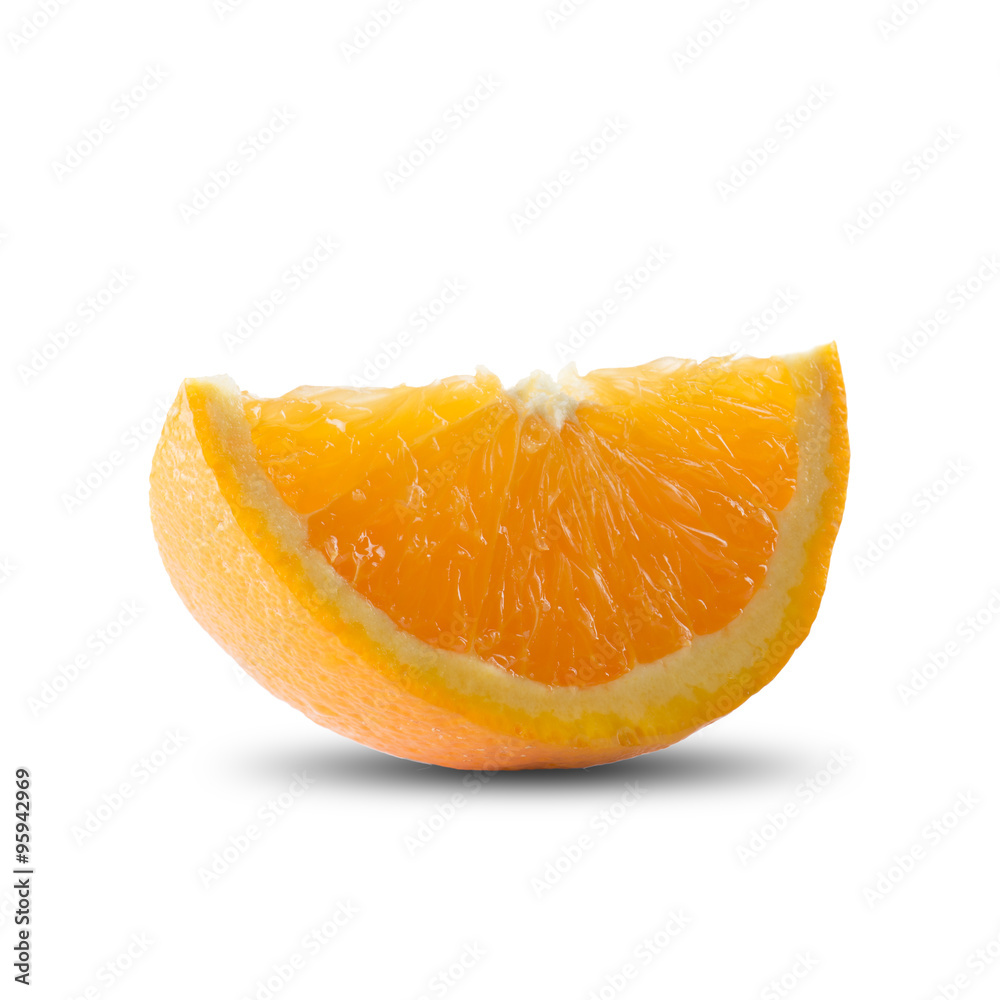 Fresh Orange On White Background Fresh Orange On White Background
