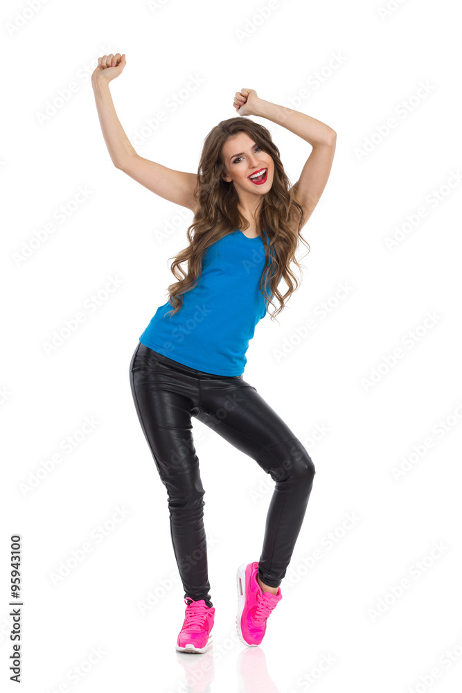 Young Woman Dancing