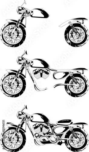 retro motorcycle
