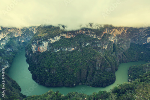 Canyon in Mexico photo