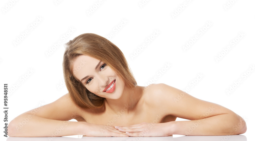 Obraz premium Beautiful spa woman