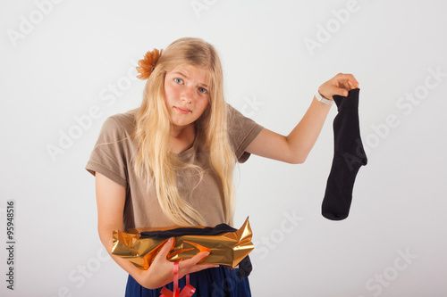 Pair of socks is not a good present
