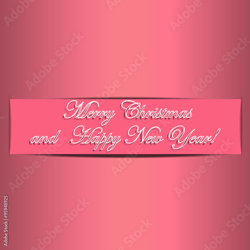 Card background New year and Christmas