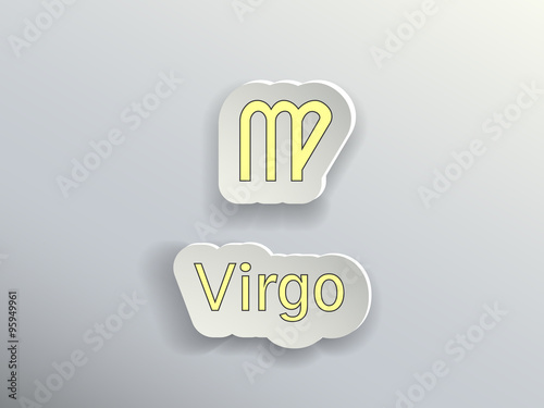 colored zodiac sign