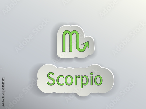 colored zodiac sign