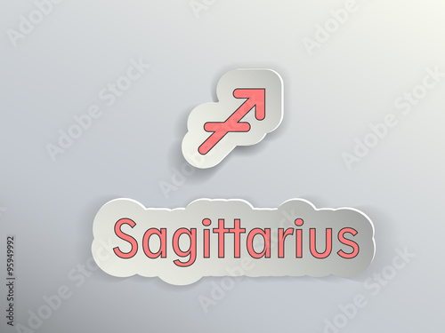 colored zodiac sign