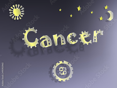 zodiac sign  with stars