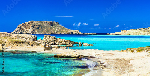 most beautiful beaches of Greece - Lefkos, in Karpathos island