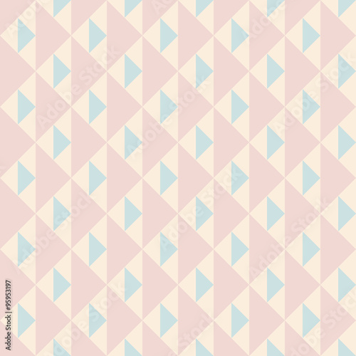 Pastel retro seamless pattern.