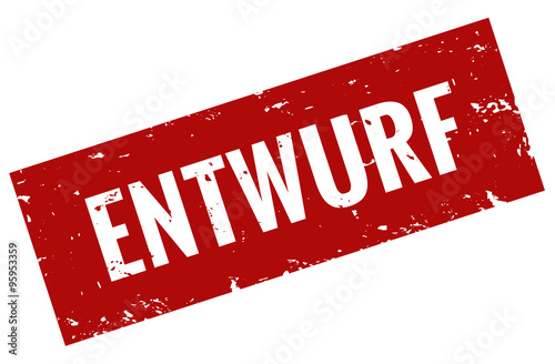 Stempel rot Entwurf Grunge 