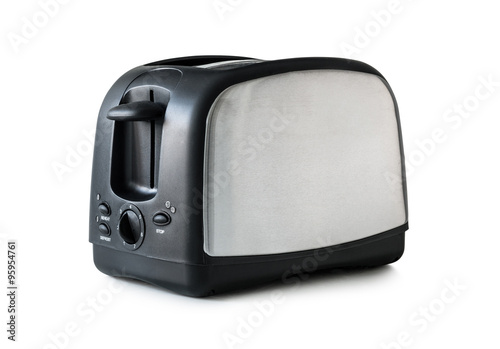 toaster isolated on white 