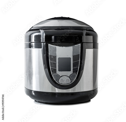 Electric pressure cooker isolated  photo