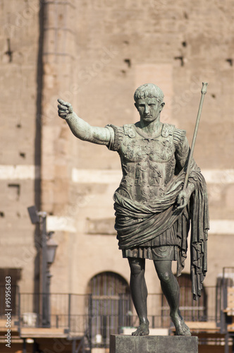statue of Roman Emperor ,Fori Imperiali