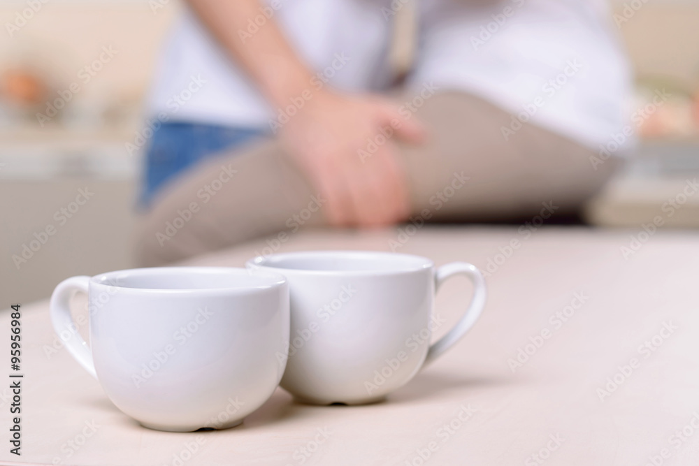 Happy couple drinking coffee Happy couple drinking coffee