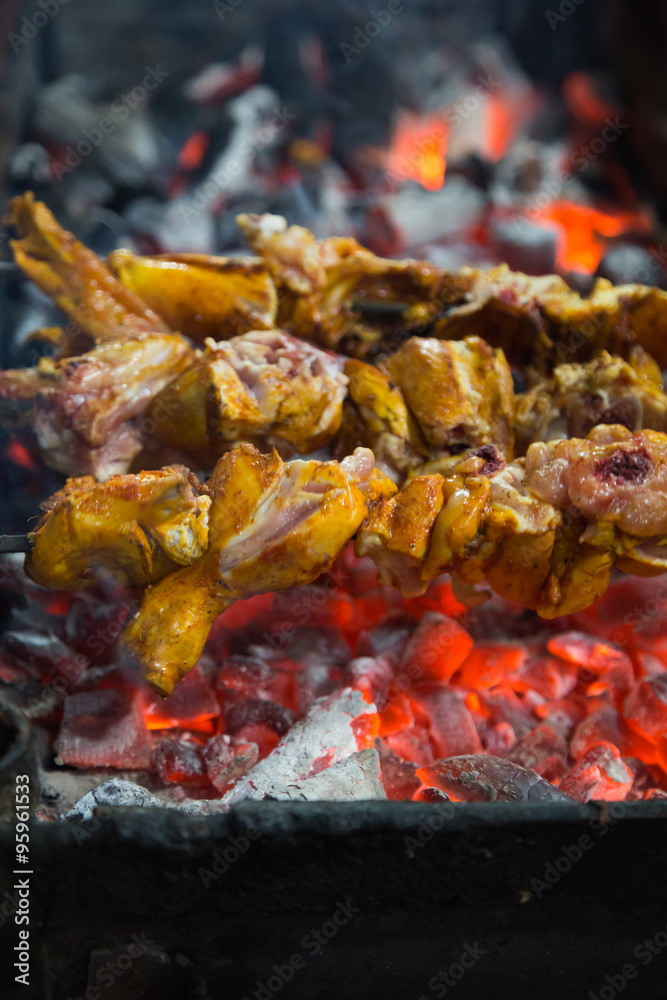Charcoal chicken Charcoal chicken