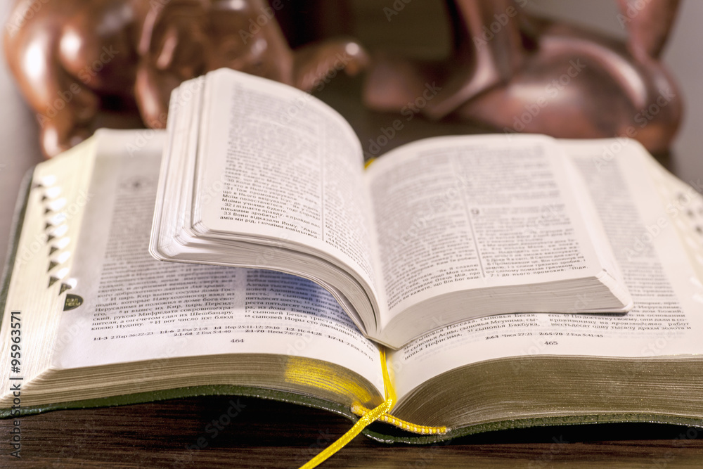 Obraz premium bible, religion, candle