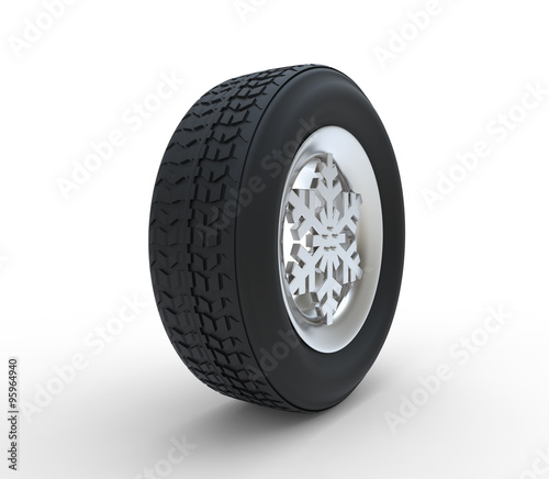 Snowflake Winter Tyre