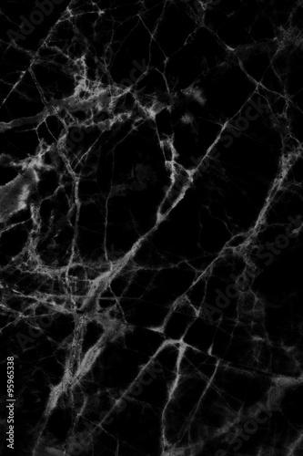black marble patterned texture background in natural patterned and color for design.