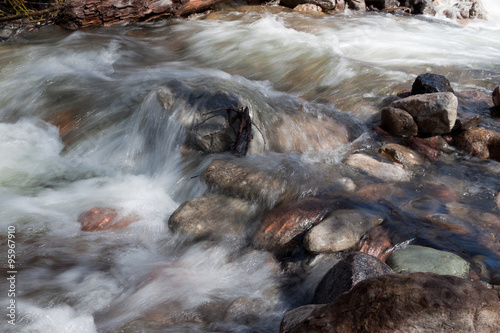 Colorado-near Vail-Spring thaw on the streams on an unusually warm Memorial Day weekend several years ago.