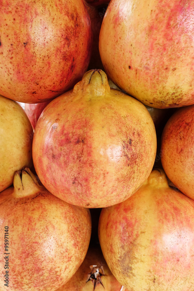 close up of pomegranate for background close up of pomegranate for background