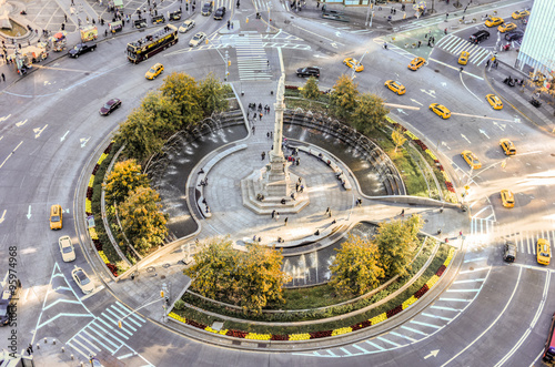 Columbus Circle, Central Park South - New York City
