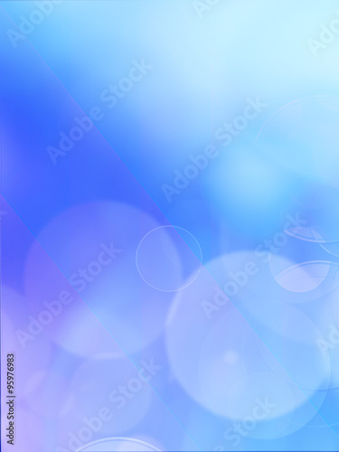 Abstract blue background  blurred