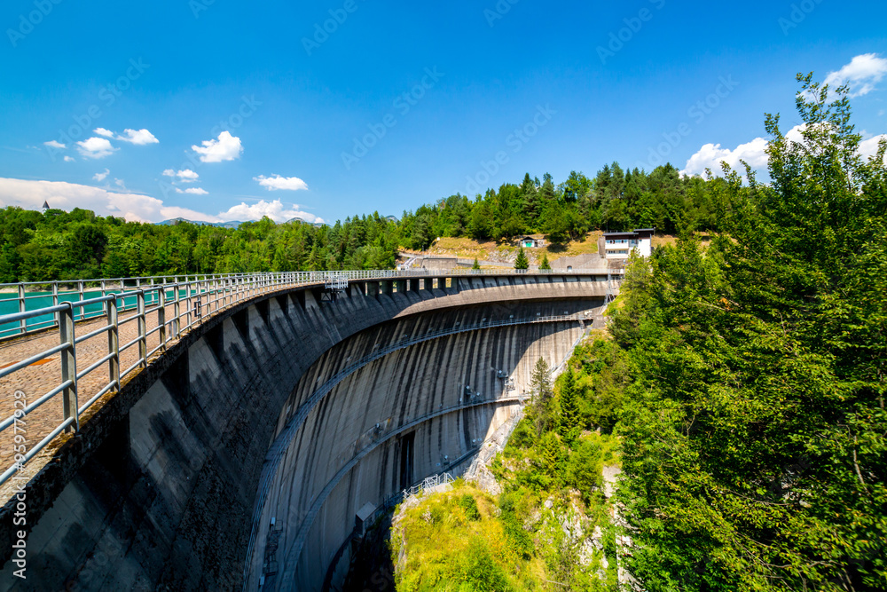 Large view on the big dam
