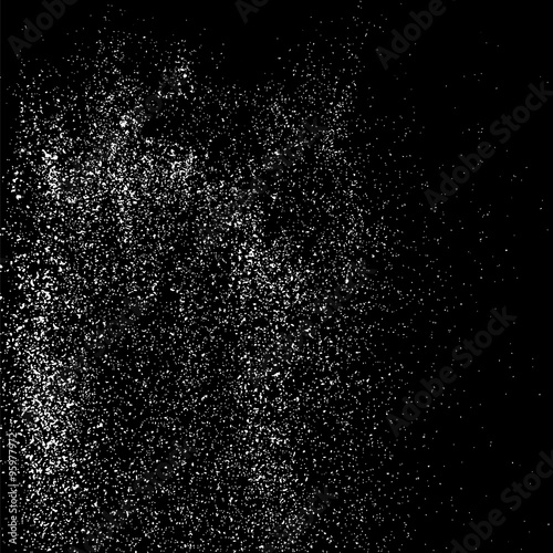 Grainy abstract texture on a black background. Snow texture. Design element. Vector illustration,eps 10.