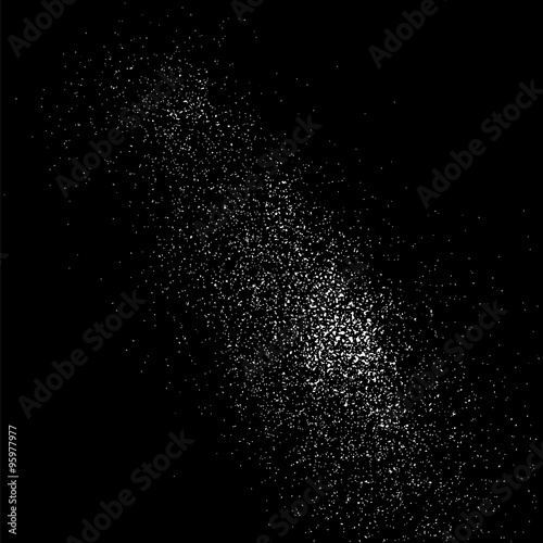 Grainy abstract texture on a black background. Snow texture. Design element. Vector illustration,eps 10.