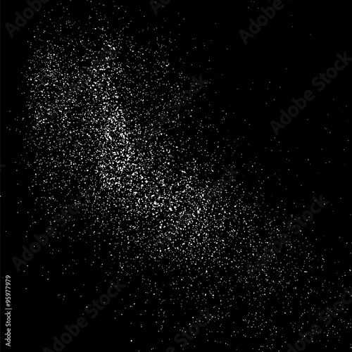 Grainy abstract  texture on a black background. Snow texture. Design element. Vector illustration eps 10.