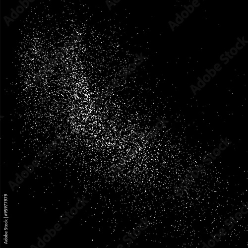 Grainy abstract texture on a black background. Snow texture. Design element. Vector illustration,eps 10.