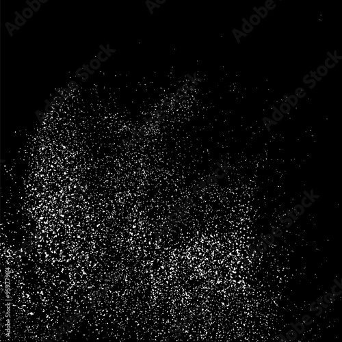 Grainy abstract texture on a black background. Snow texture. Design element. Vector illustration,eps 10.