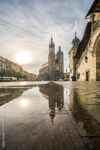 Krakow Market Square, Poland #95980940