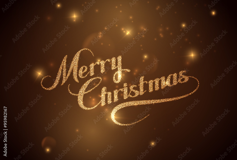 Merry Christmas. Holiday Vector Illustration