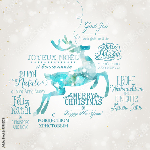 Merry Christmas in the world