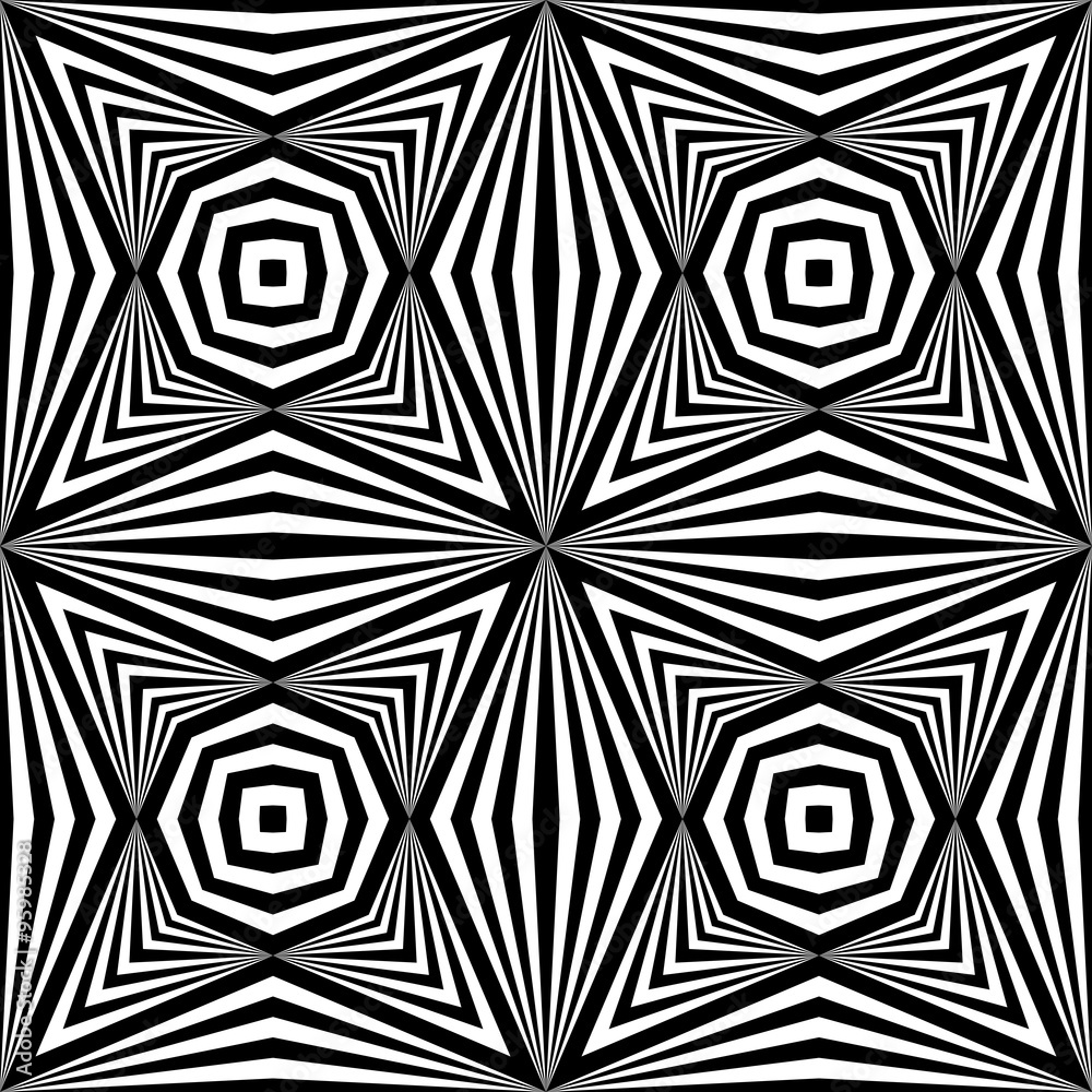 Design seamless monochrome geometric pattern Design seamless monochrome geometric pattern