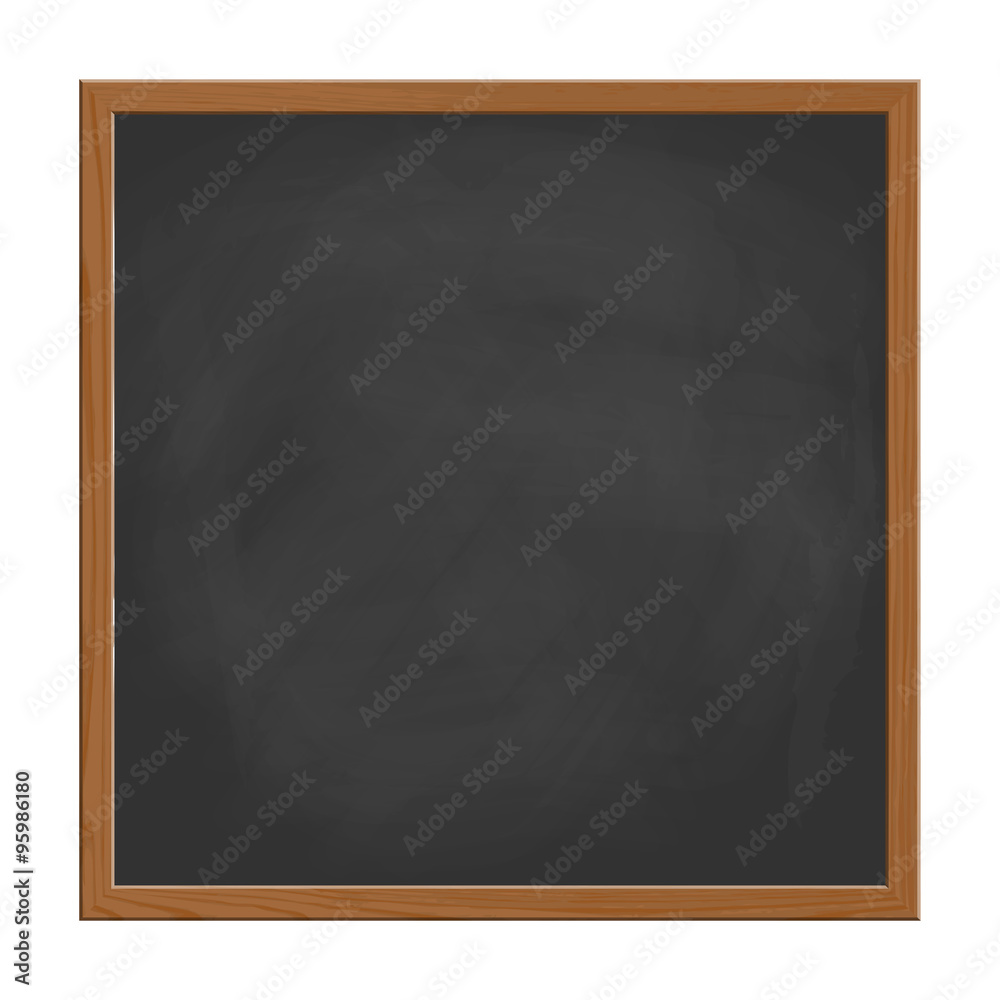 chalk board with wooden frame chalk board with wooden frame
