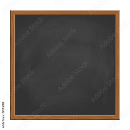 chalk board with wooden frame