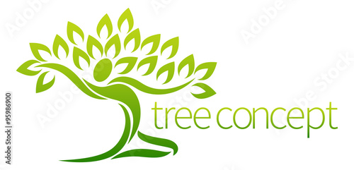 Tree Person Concept