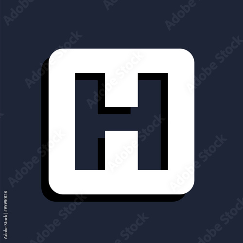 icon hospital sign