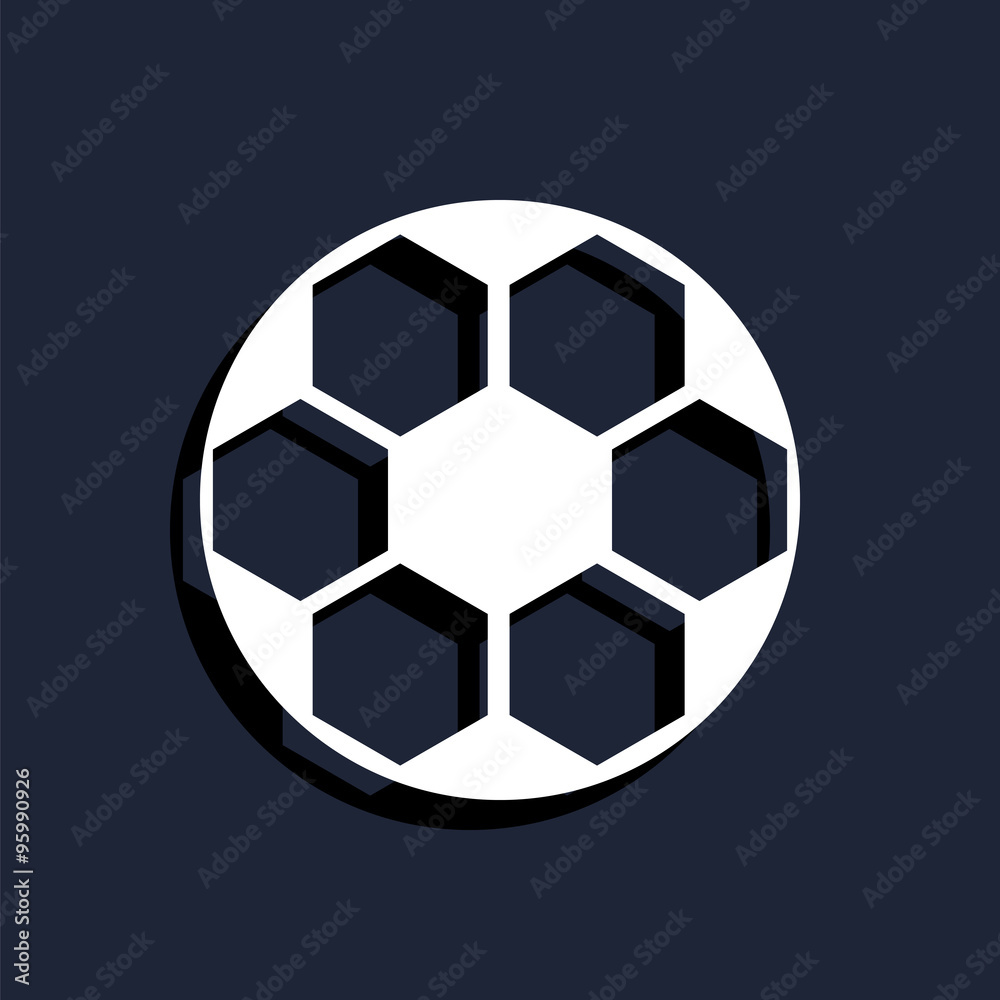 Obraz premium icon socer ball