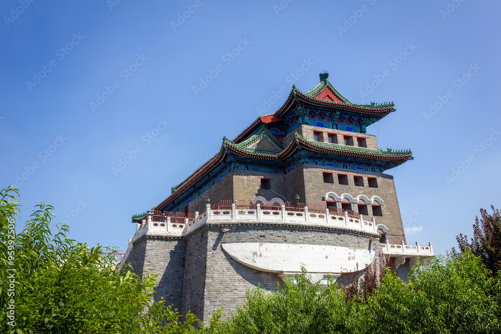 Ancient Chinese architecture or castle