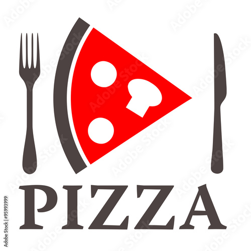 Icono plano Pizza #3