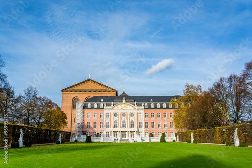 Electoral Palace in Trier in autumn, Germany